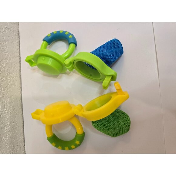 Set Munchkin Fresh Food Feeder, 2 Pack, Yellow/Green - Picture 3 of 8